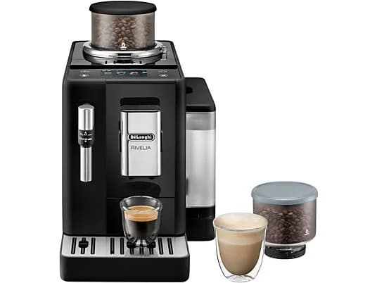 Cafetera De'Longhi Rivelia EXAM440.35.B — Molinillo integrado · Espumador leche · Táctil